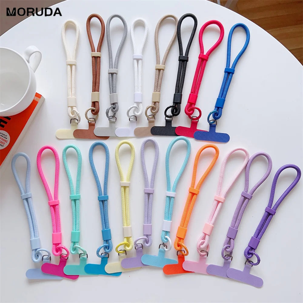 Mobile Phone Adjustable Short Lanyard Universal Colorful Hand Wrist Strap Rope for Cell Phone Case Accessories DesiNest