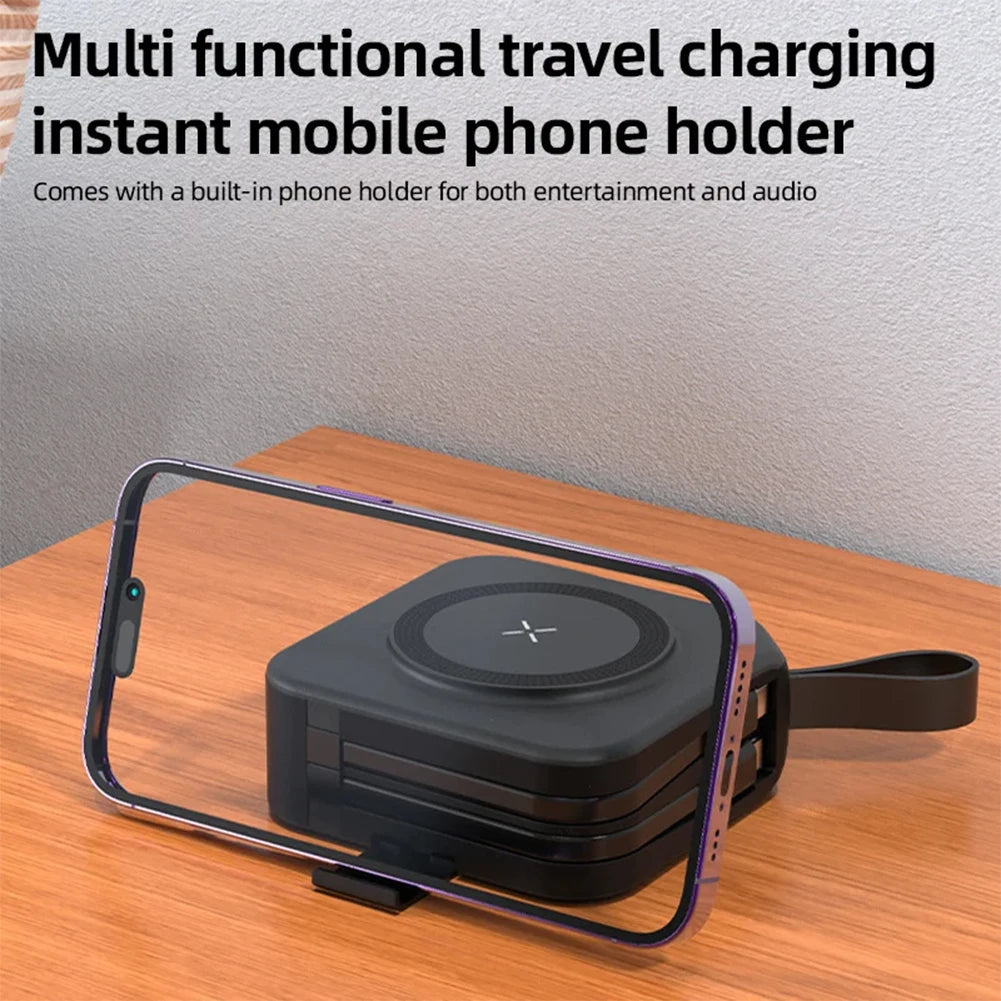 Magnetic Wireless Power Banks Portable Lightweight Power Banks For Picnic Outdoor DesiNest