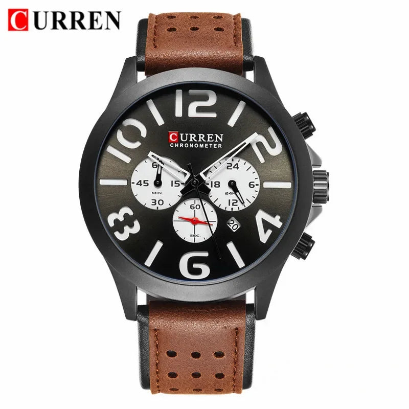 CURREN 8244 Luxury Leather US Arabia