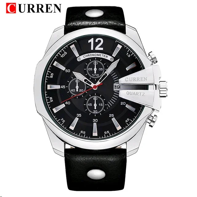 CURREN Brand Leather Watch-8176 US Arabia