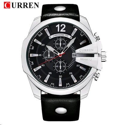CURREN Brand Leather Watch-8176 US Arabia