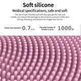 Rechargeable silicone facial brush for deep cleansing and gentle skincare, perfect for daily use