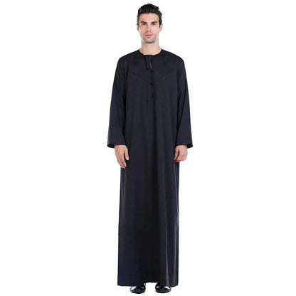 Men Jubba Thobe Muslim Islamic Clothing Arabic Dubai.