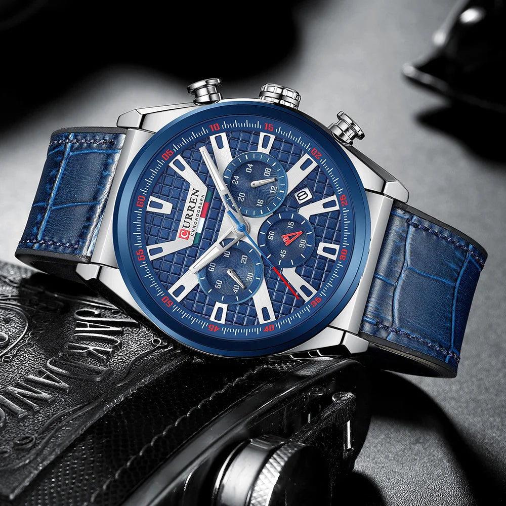 CURREN 8392 Luxury Leather US Arabia