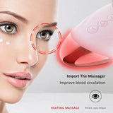 Rechargeable silicone facial brush for deep cleansing and gentle skincare, perfect for daily use