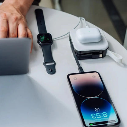 Magnetic Wireless Power Banks Portable Lightweight Power Banks For Picnic Outdoor DesiNest