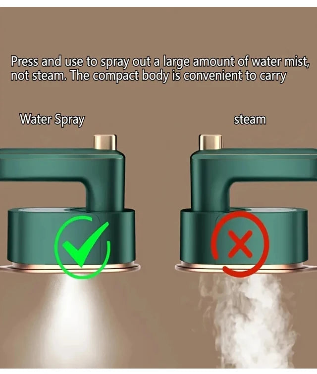 2-in-1 Handheld Steam Iron Garment Steamers Ironing Machine Travel Portable Ironing Machine Garment Ironing Machine Steamer DesiNest