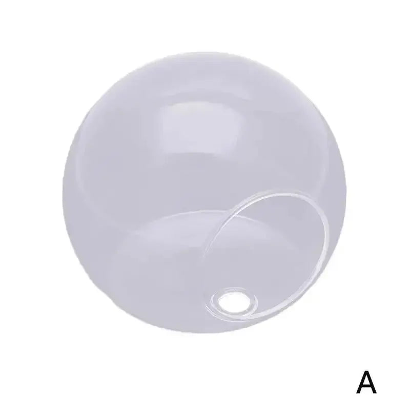 Wall-Hanging Fish Bowl Acrylic Plexiglass Fish Bowl Aquarium Vase Flower Ornament Fish Tank Home Fish Plant Tank Pet Clear Y6R2.