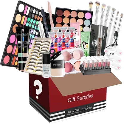 POPFEEL All-in-One Makeup Kit Gift Set with Eyeshadow.