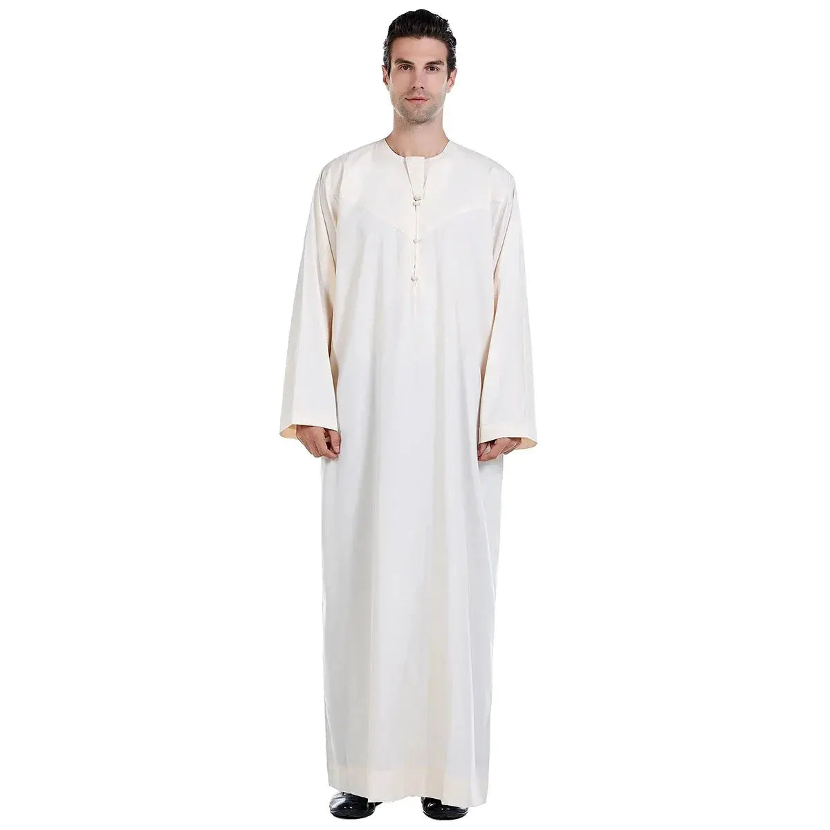 Men Jubba Thobe Muslim Islamic Clothing Arabic Dubai.