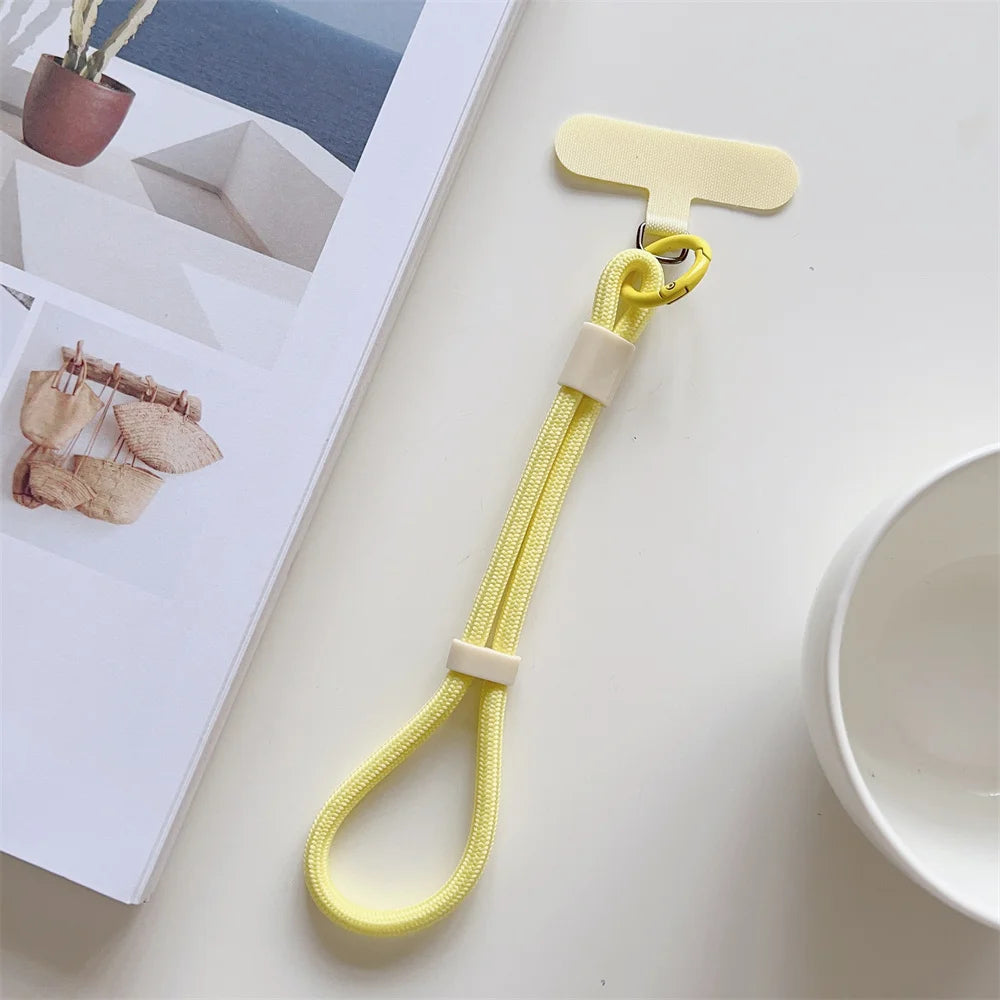 Mobile Phone Adjustable Short Lanyard Universal Colorful Hand Wrist Strap Rope for Cell Phone Case Accessories DesiNest