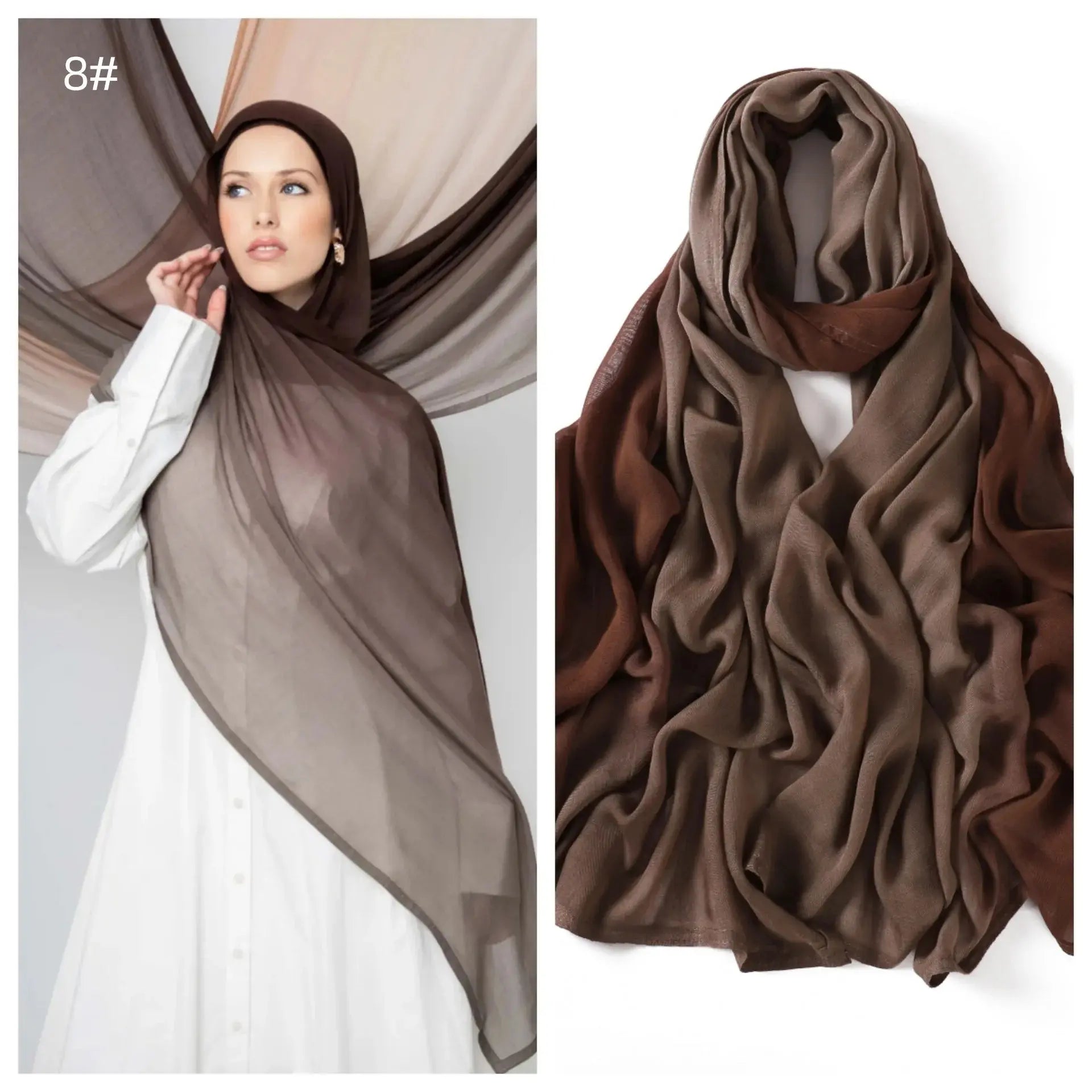 High-Quality Women Gradient Cotton Modal-Trendy Women's Fashion.