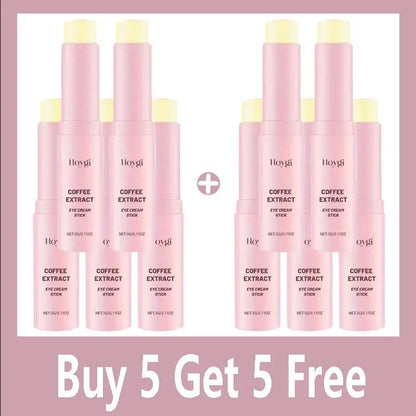 Caffeine eye cream stick nourishes the skin.