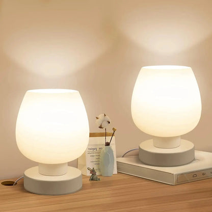 Two suite table lamps, modern creative table lamps.