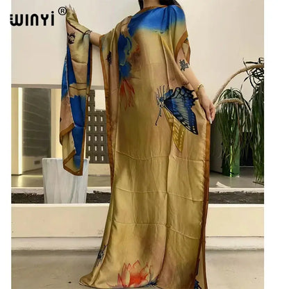 Summer dresses kaftan African for woman.