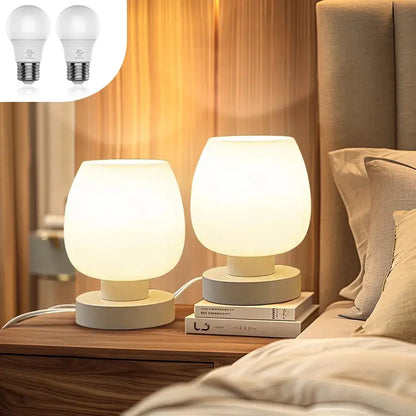 Two suite table lamps, modern creative table lamps.