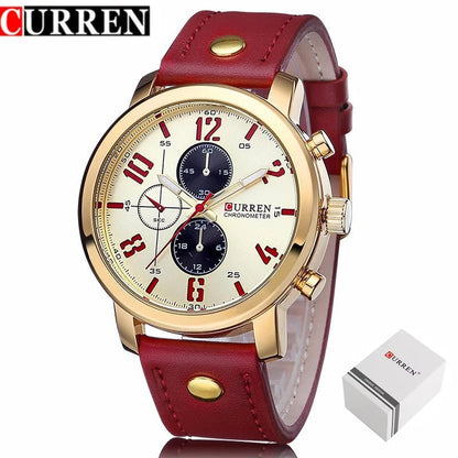 Curren Watches Luxury-8192 US Arabia