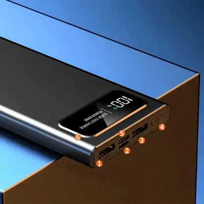 Power Bank Super Fast Charging Battery High Capacity 120W 200000mAh.