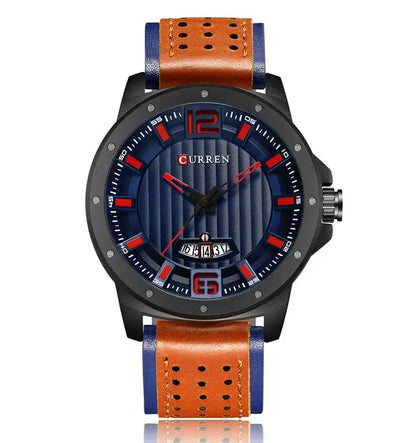 CURREN Luxury Watch Leather-8293 US Arabia