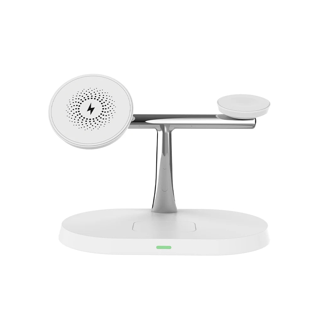 3 in 1 Magnetic Wireless Charger Stand For iPhone 12 13 14 15 16 ，Fast Charging Station for Apple Watch 10 9 8 7 6 5 Airpods Pro DesiNest