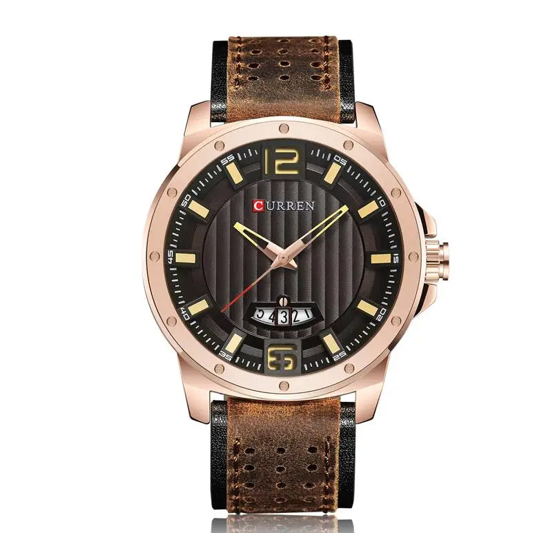 CURREN Luxury Watch Leather-8293 US Arabia