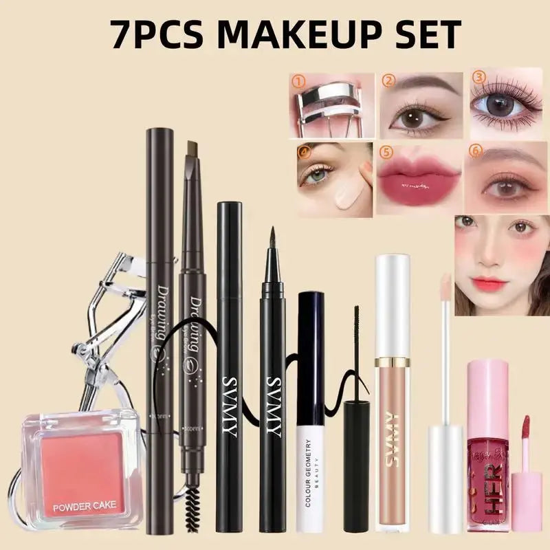POPFEEL All-in-One Makeup Kit Gift Set with Eyeshadow.