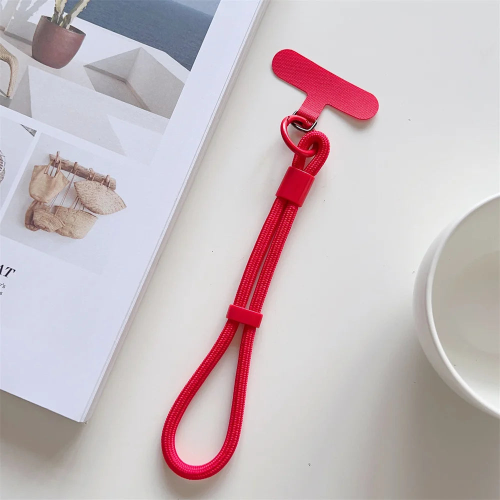 Mobile Phone Adjustable Short Lanyard Universal Colorful Hand Wrist Strap Rope for Cell Phone Case Accessories DesiNest