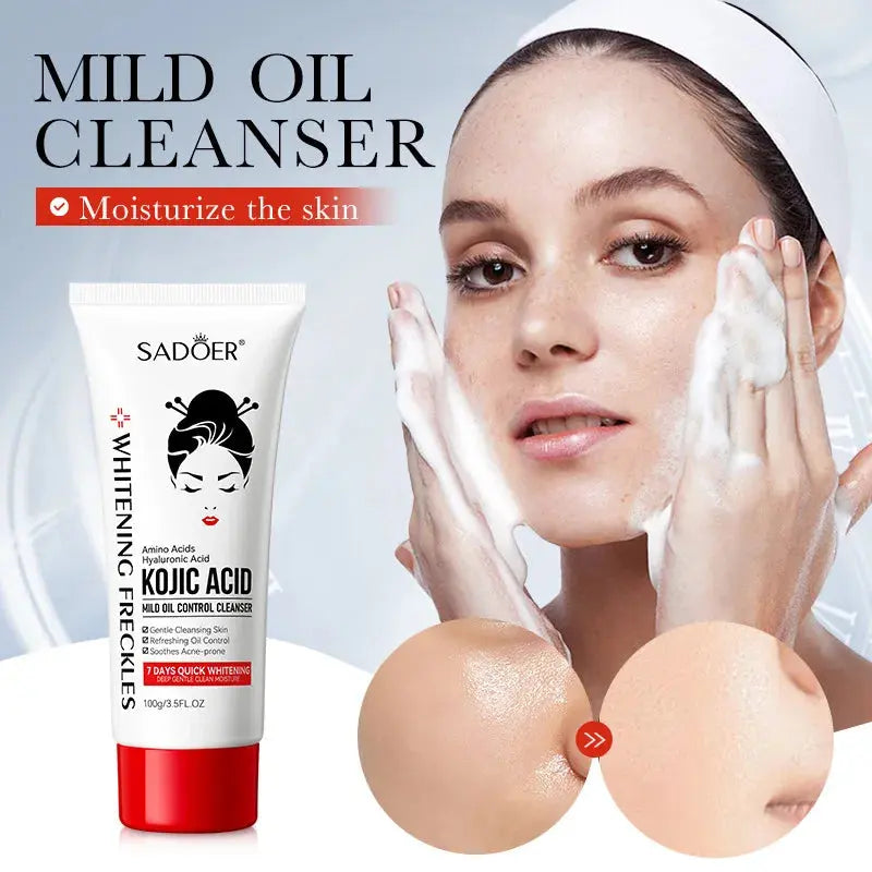 Kojic Acid Facial Cleanser Oil Control Cleaning.
