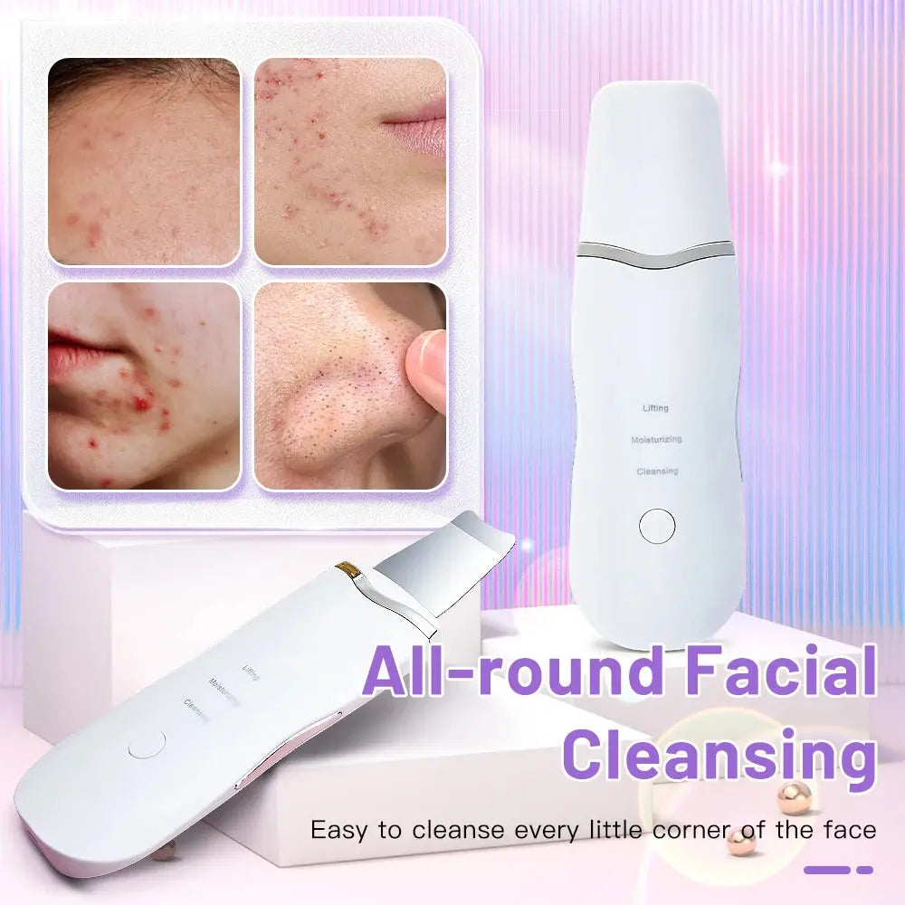Facial Skin Scrubber Face Spatula Exfoliator.