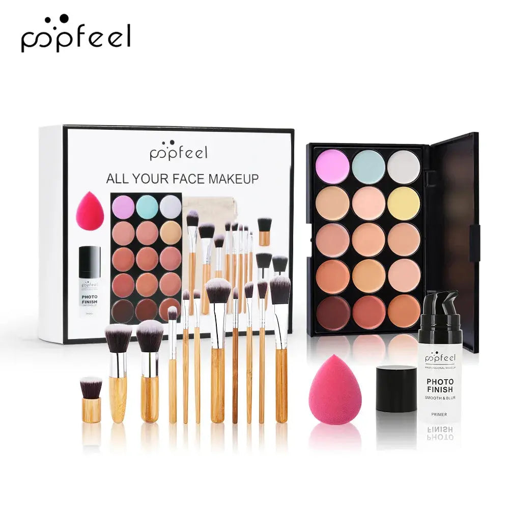 POPFEEL All-in-One Makeup Kit Gift Set with Eyeshadow.