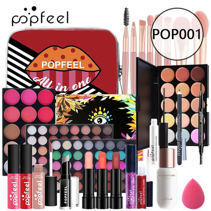 POPFEEL All-in-One Makeup Kit Gift Set with Eyeshadow DesiNest