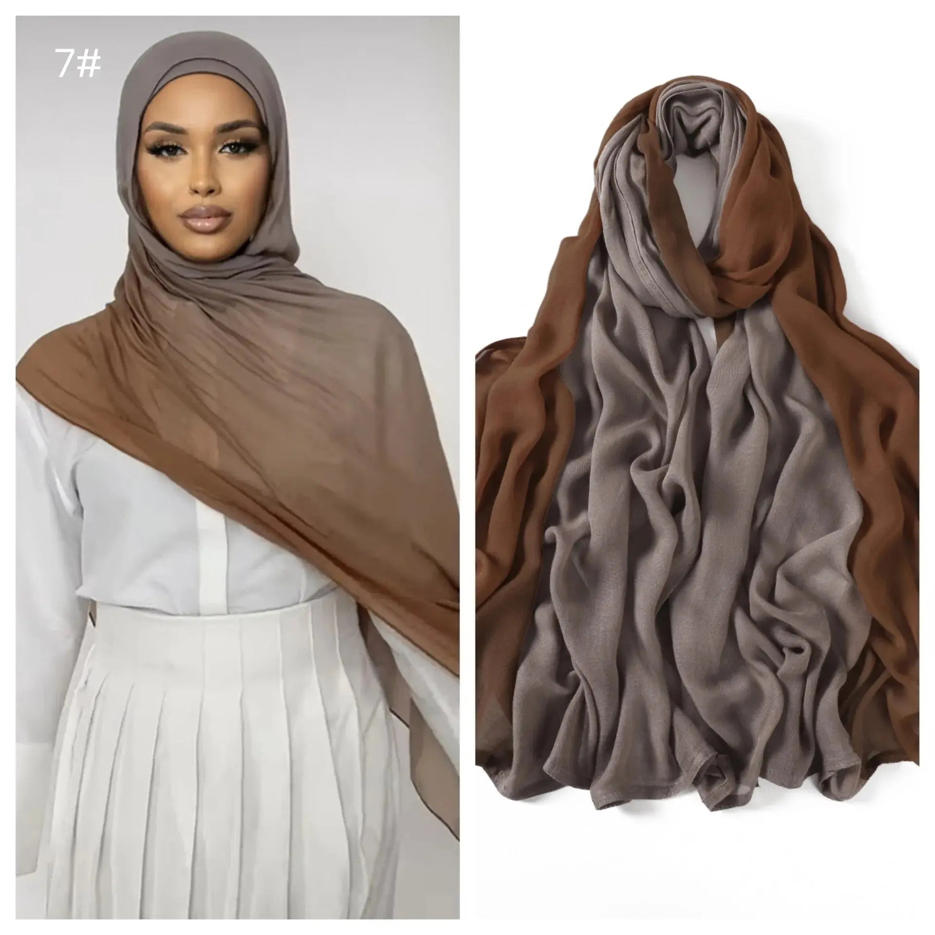 High-Quality Women Gradient Cotton Modal-Trendy Women's Fashion.