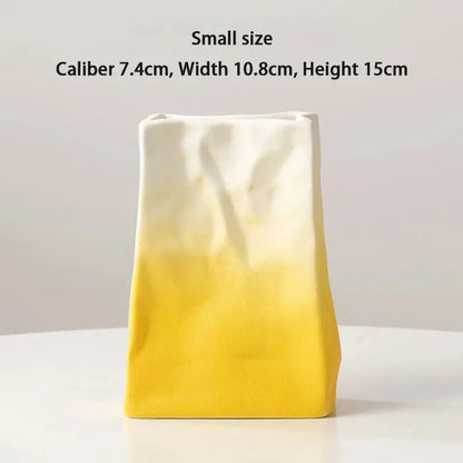 Nordic Simple Ceramic  Vase Living Room Office.