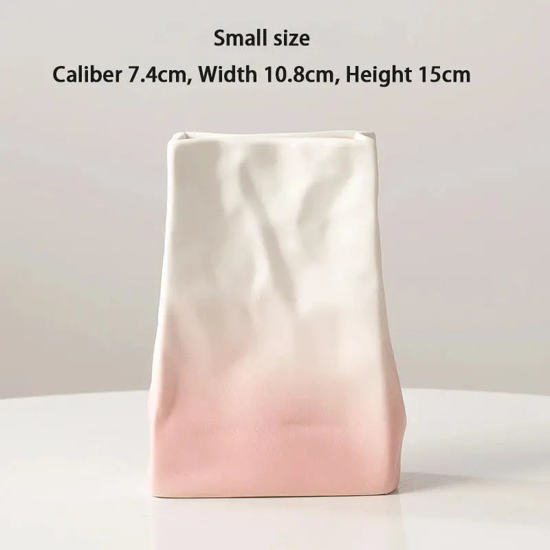 Nordic Simple Ceramic  Vase Living Room Office.