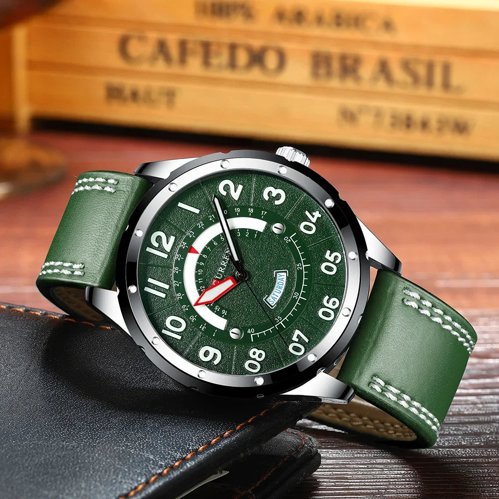 CURREN 8267 Leather Watch US Arabia