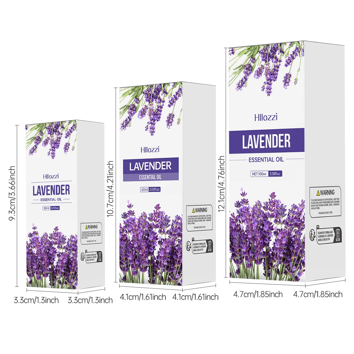 100ml/60ml/30ml/Lavender essential oil humidifier aroma diffuser multifunctional essential oil multi-purpose moisturizing DesiNest