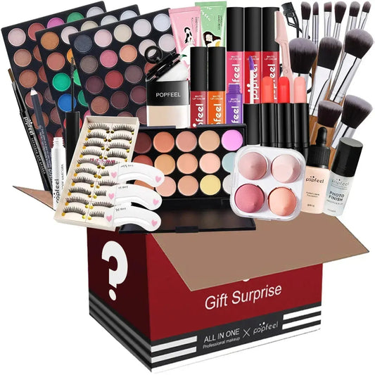 POPFEEL All-in-One Makeup Kit Gift Set with Eyeshadow.
