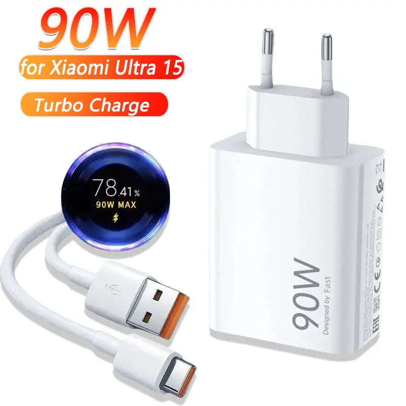 Fast Charger Compatible with Xiaomi and More Devices.