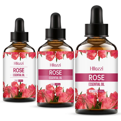 100ml/60ml/30ml rose essential oil skin care fragrance aromatherapy essential oil perfume Massage moisturizing oil DesiNest