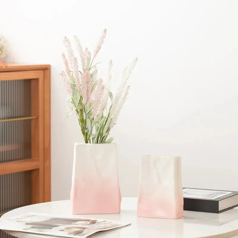 Nordic Simple Ceramic  Vase Living Room Office.