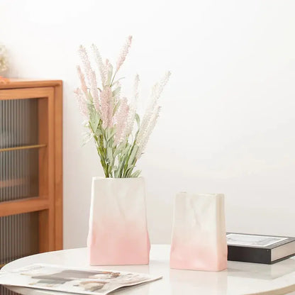 Nordic Simple Ceramic  Vase Living Room Office.