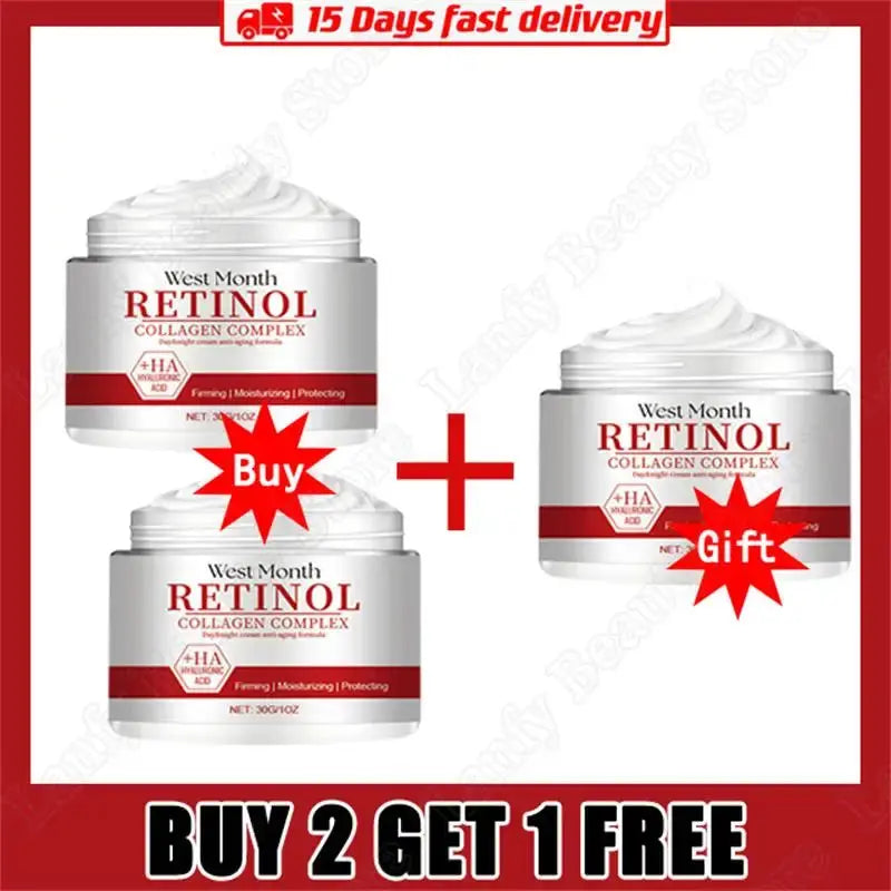 Instant Wrinkle Remover Face Cream Collagen.