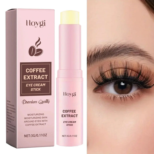 Caffeine eye cream stick nourishes the skin.