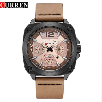 CURREN  Men Quartz Watch-8260 US Arabia