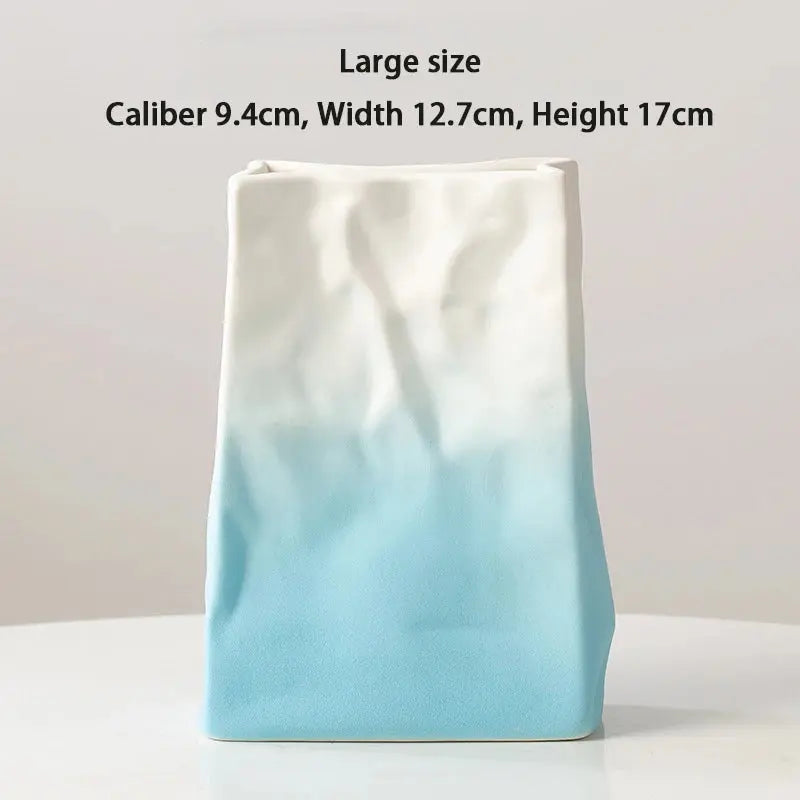 Nordic Simple Ceramic  Vase Living Room Office.