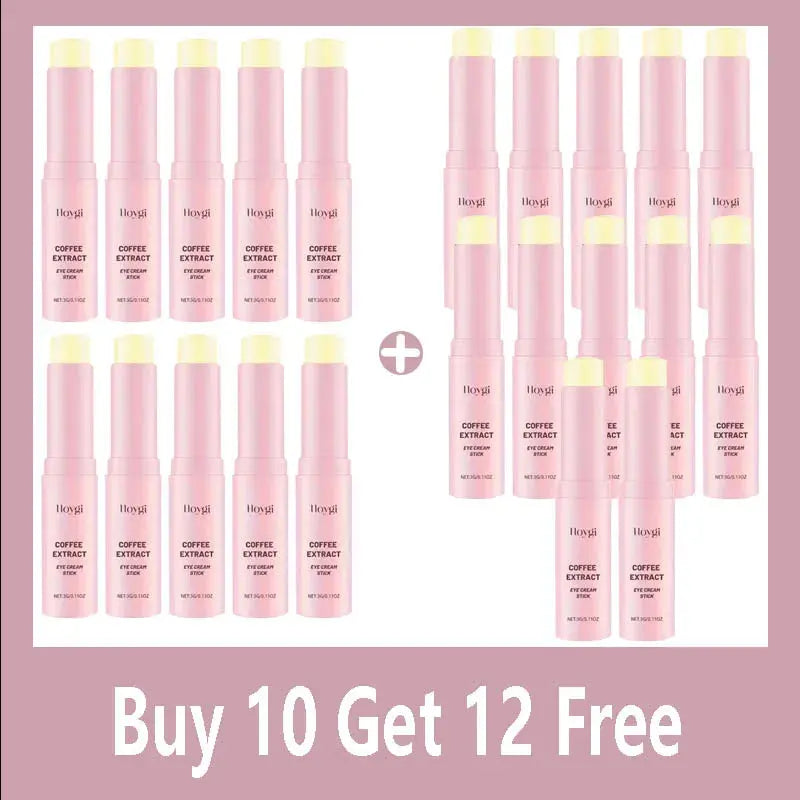 Caffeine eye cream stick nourishes the skin.