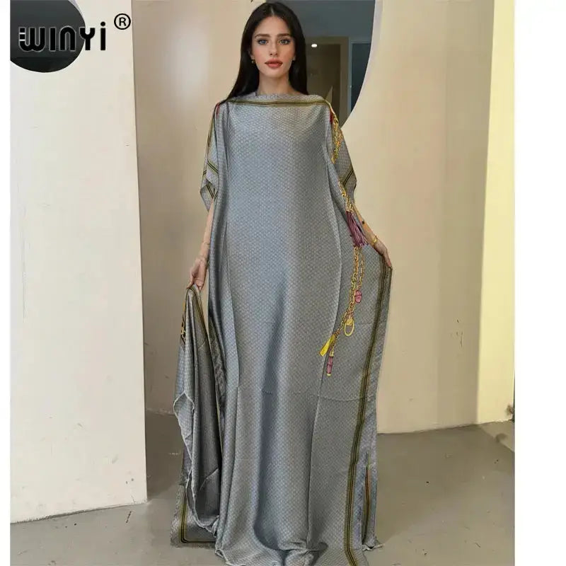 WINYI muslim african traditional dress for woman.