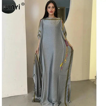 WINYI muslim african traditional dress for woman.