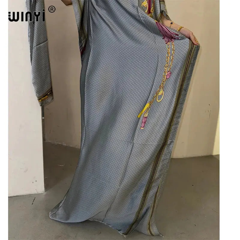 WINYI muslim african traditional dress for woman.