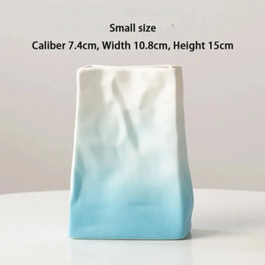 Nordic Simple Ceramic Vase Living Room Office.